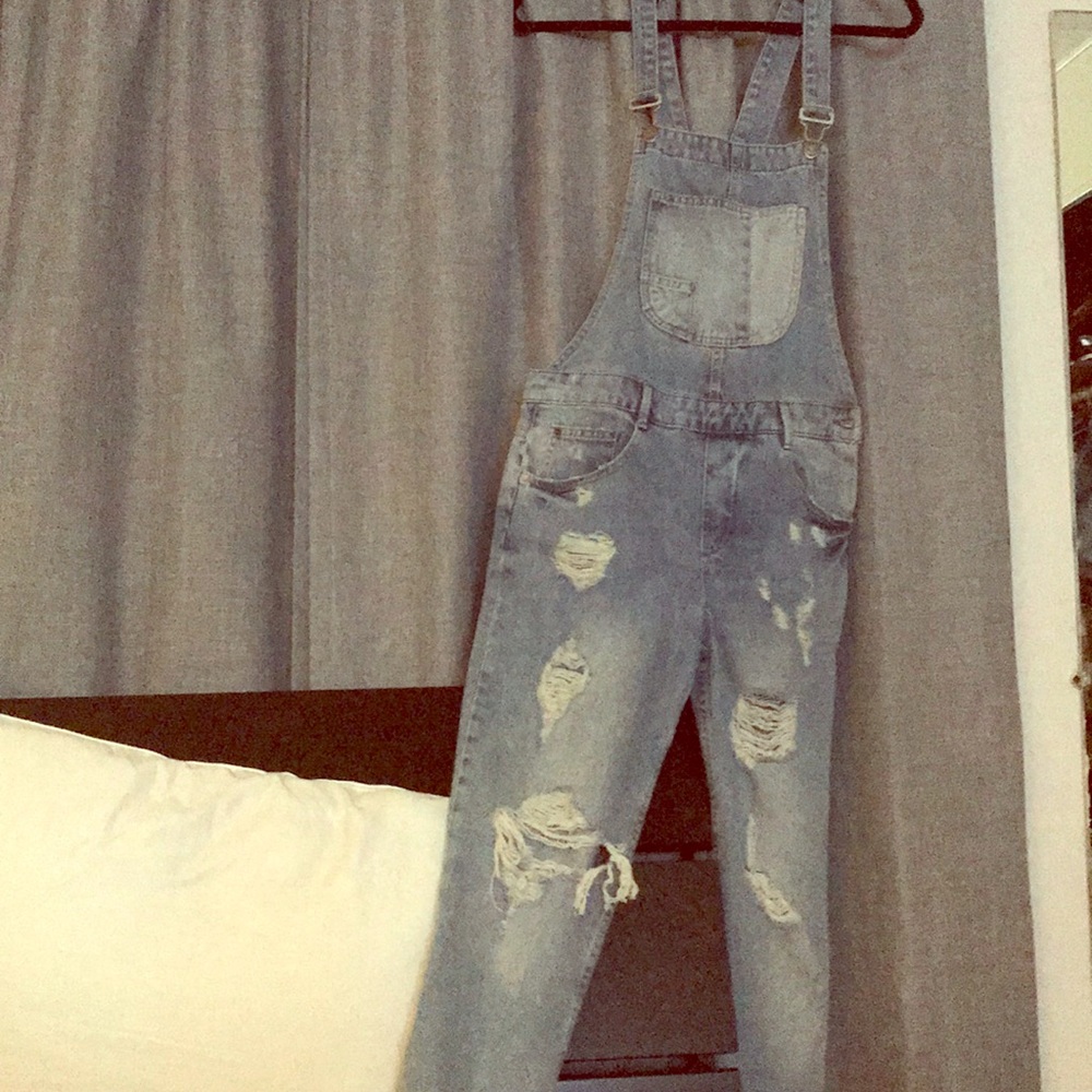 Zara Denim overall